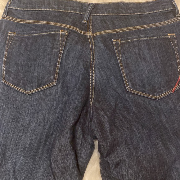 Banana Republic Modern Boot Cut Mid Rise Dark Serengeti Jeans Women’s Size 12 L - Picture 6 of 13